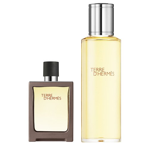 HERMÈS Terre d'Hermès - Eau de toilette et sa Recharge HERMÈS Terre d'Hermès - Eau de toilette et sa Recharge